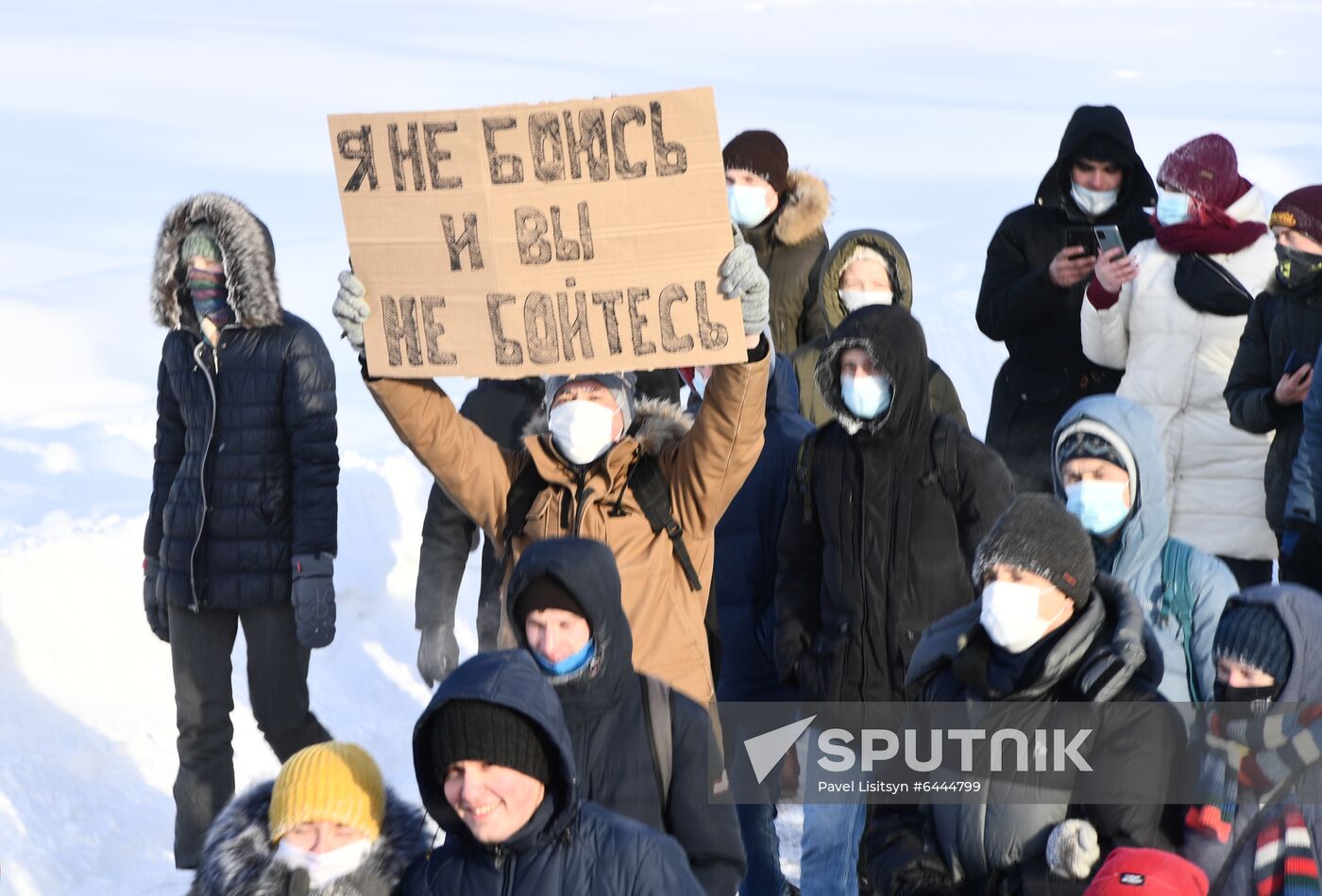 Russia Navalny Supporters Rallies