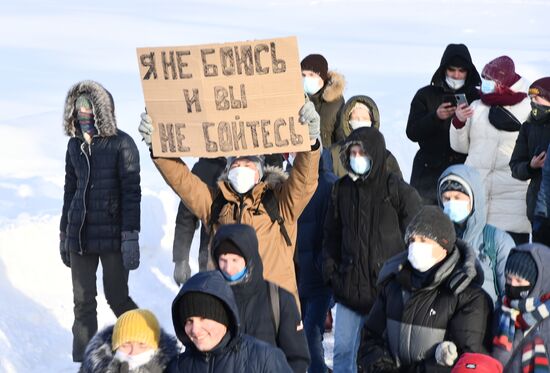 Russia Navalny Supporters Rallies