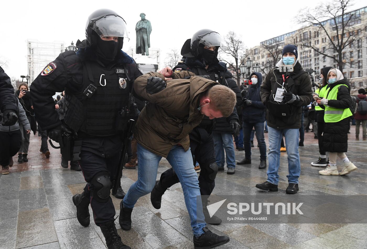 Russia Navalny Supporters Rallies