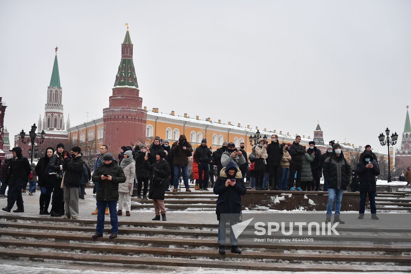 Russia Navalny Supporters Rallies