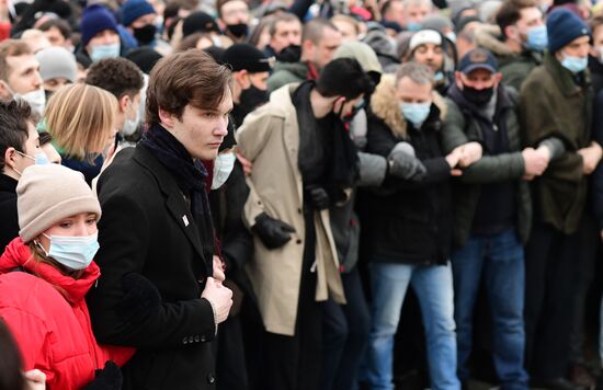 Russia Navalny Supporters Rallies