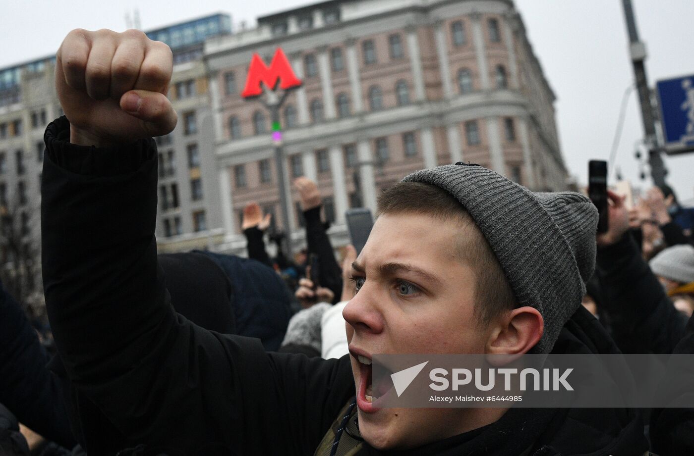 Russia Navalny Supporters Rallies