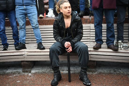 Russia Navalny Supporters Rallies