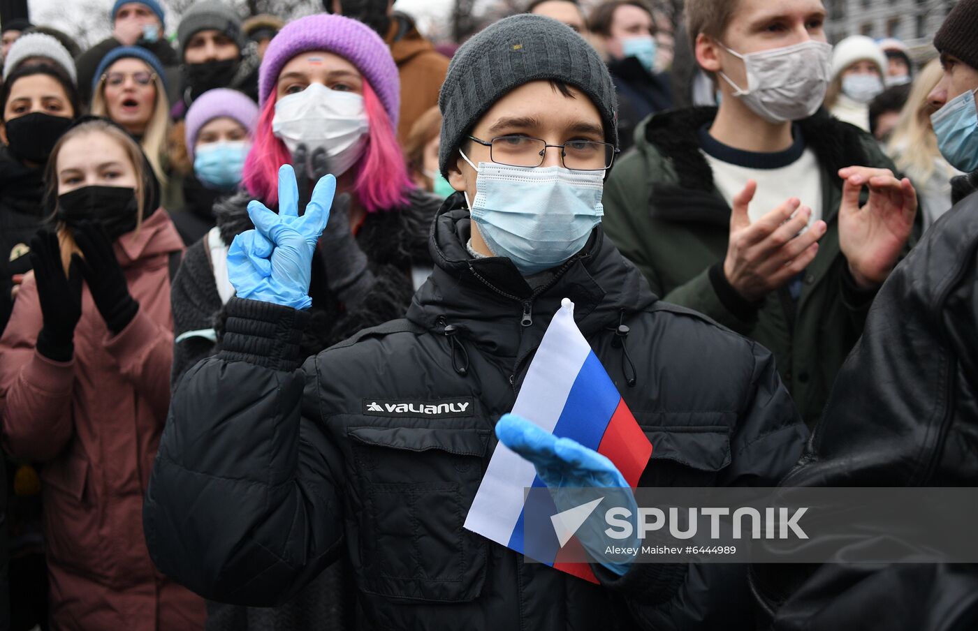 Russia Navalny Supporters Rallies