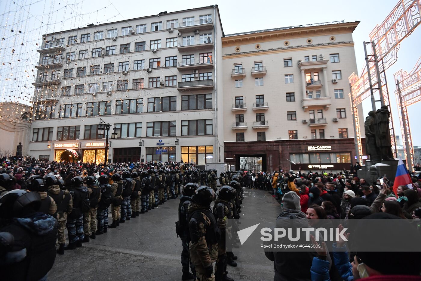 Russia Navalny Supporters Rallies