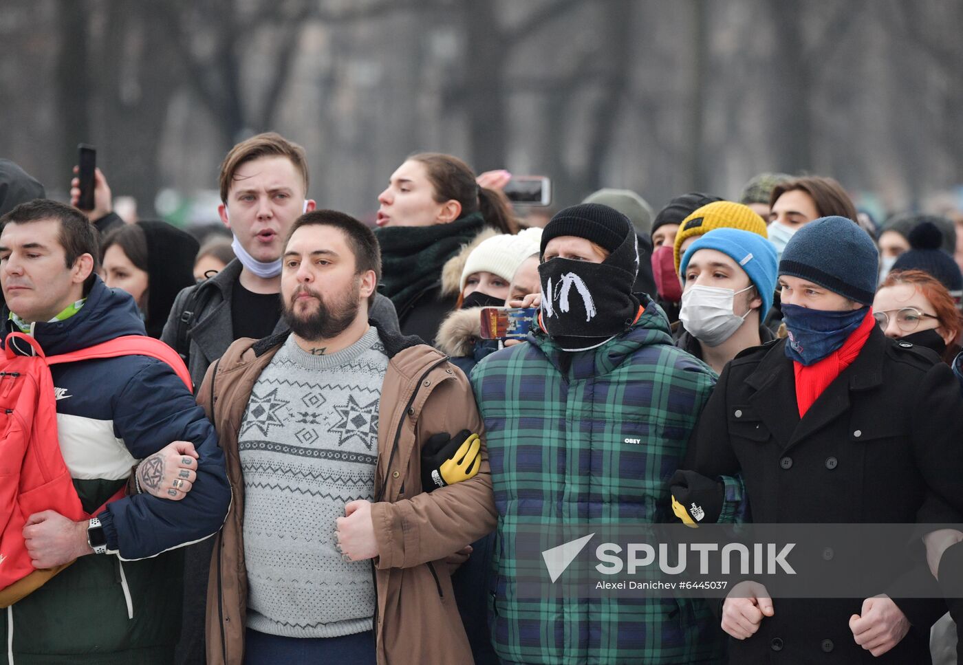 Russia Navalny Supporters Rallies