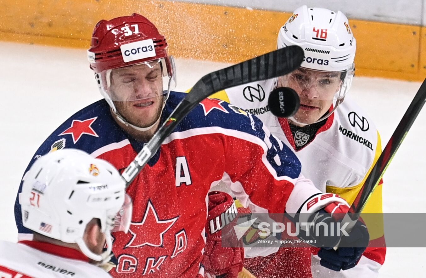 Russia Ice Hockey CSKA - Jokerit