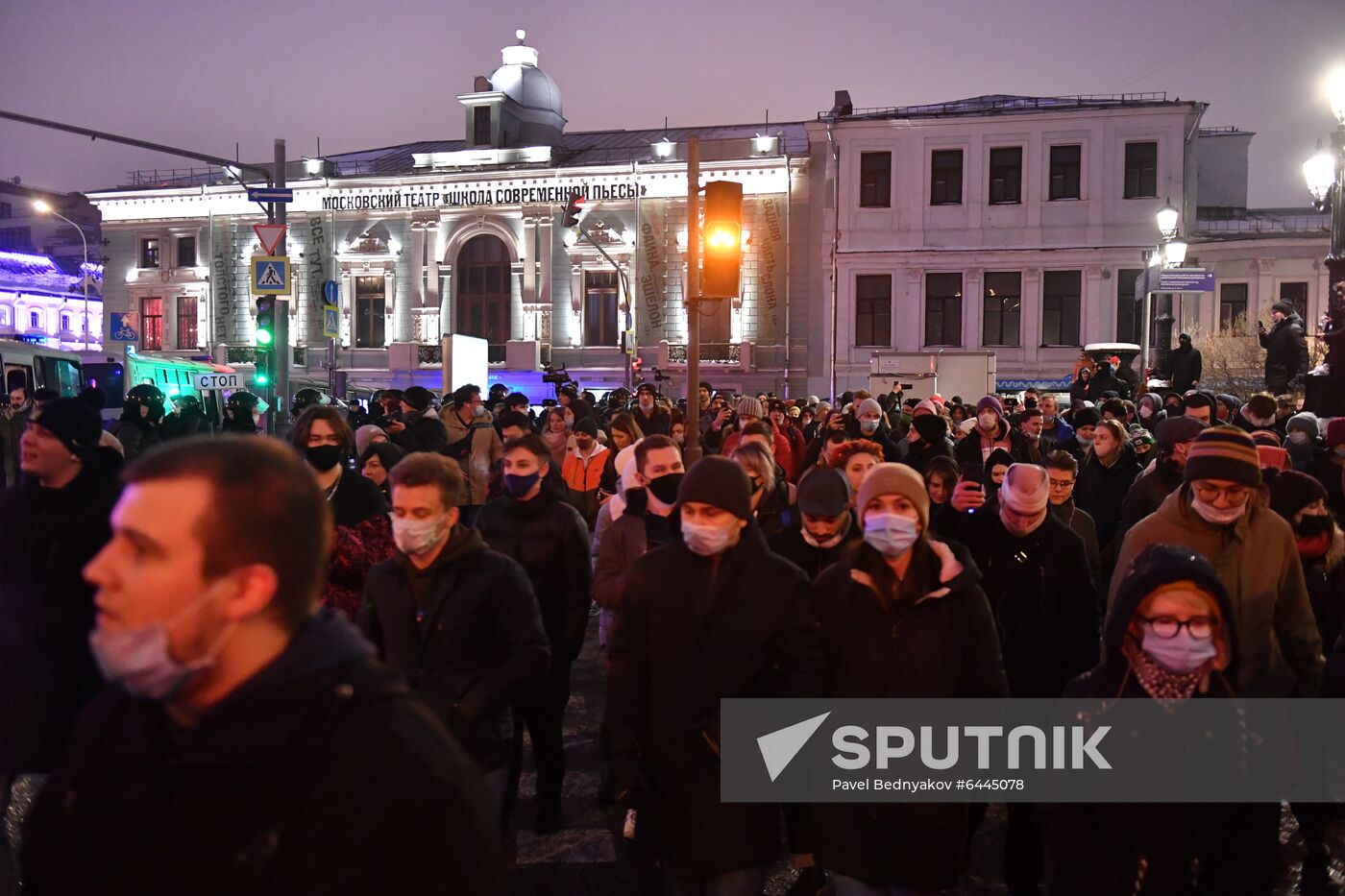 Russia Navalny Supporters Rallies