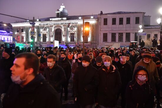 Russia Navalny Supporters Rallies