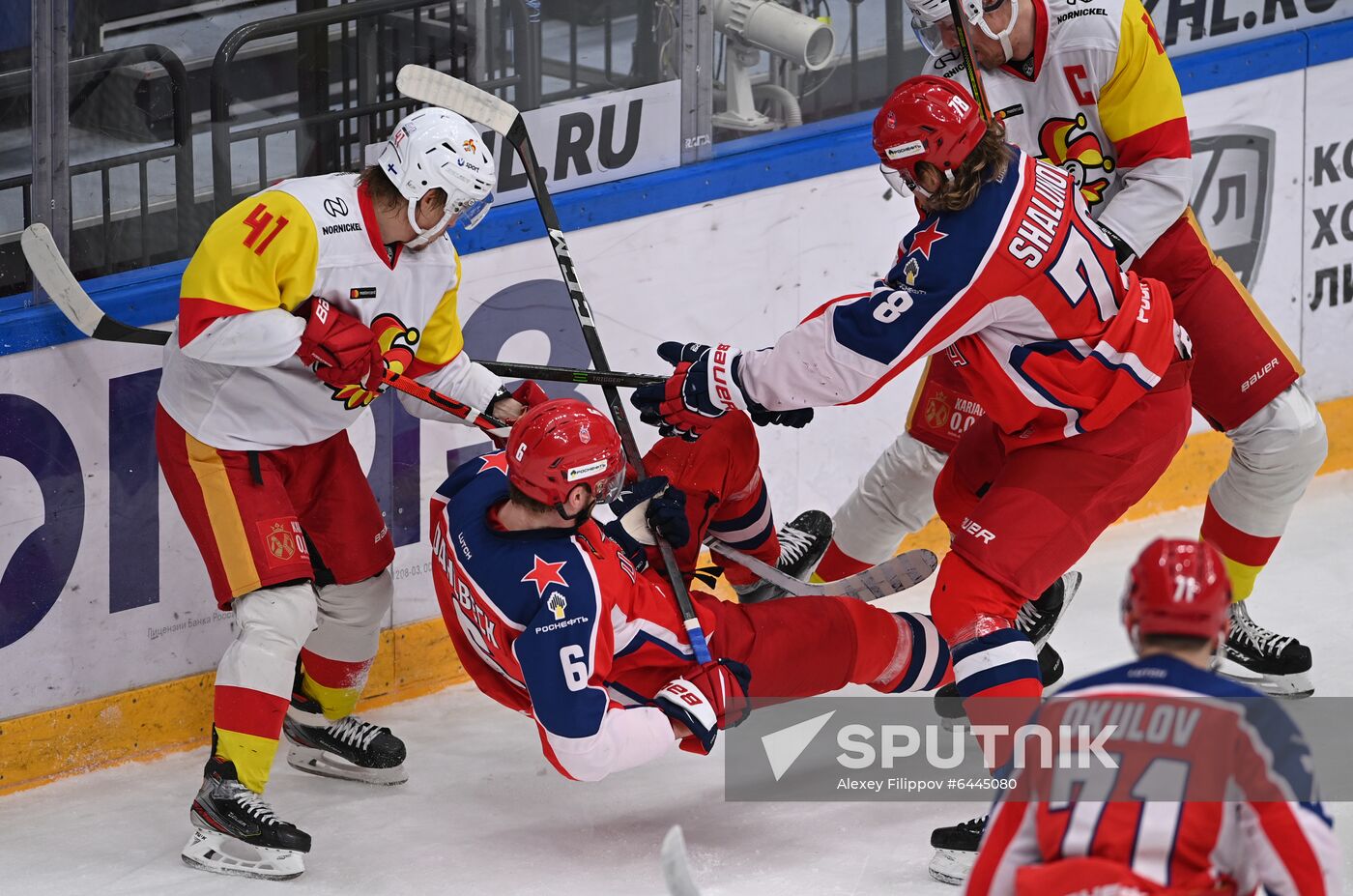 Russia Ice Hockey CSKA - Jokerit