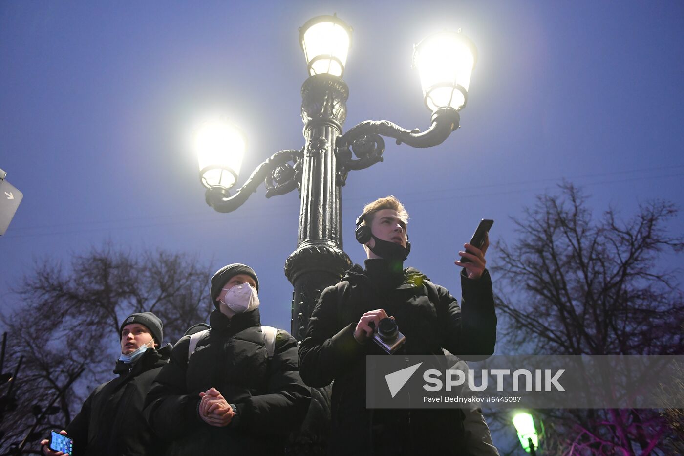 Russia Navalny Supporters Rallies