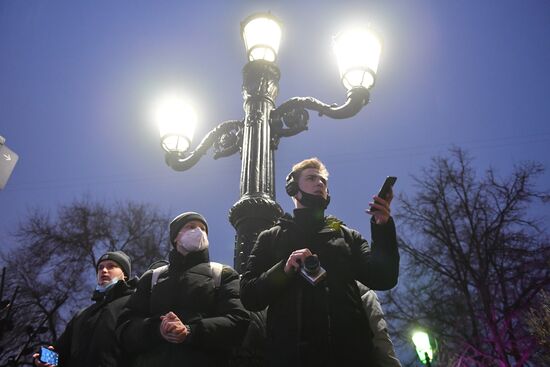 Russia Navalny Supporters Rallies