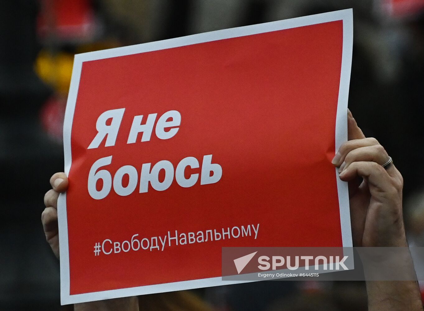 Russia Navalny Supporters Rallies