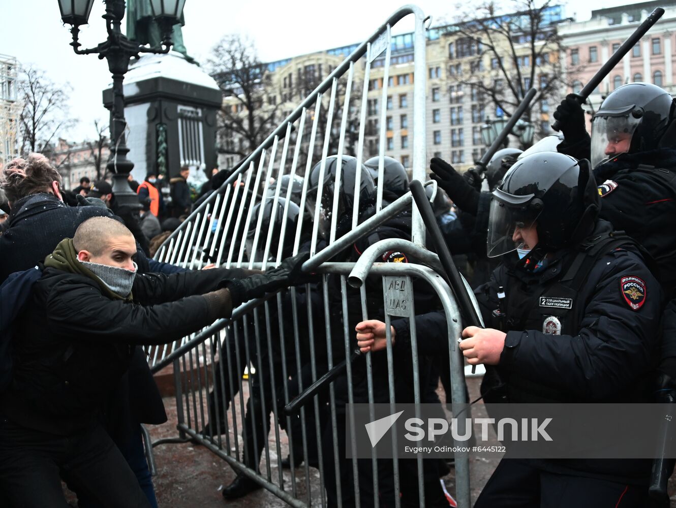 Russia Navalny Supporters Rallies