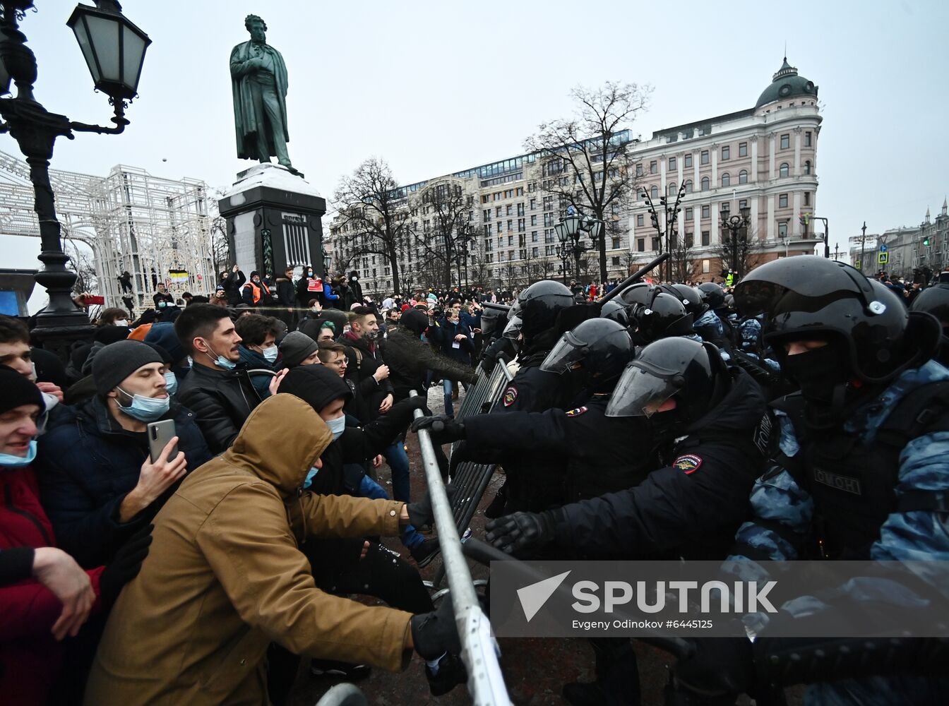 Russia Navalny Supporters Rallies
