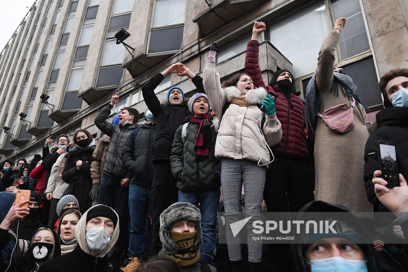 Russia Navalny Supporters Rallies