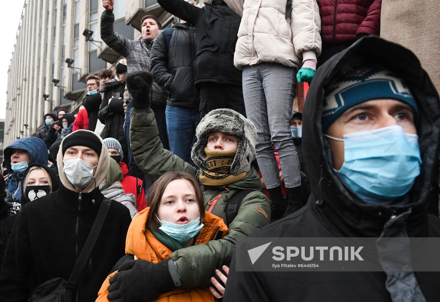 Russia Navalny Supporters Rallies