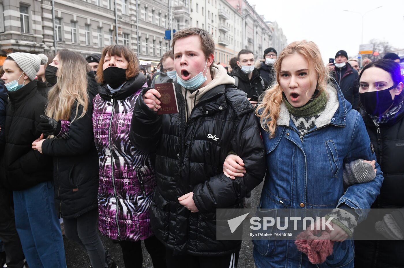 Russia Navalny Supporters Rallies
