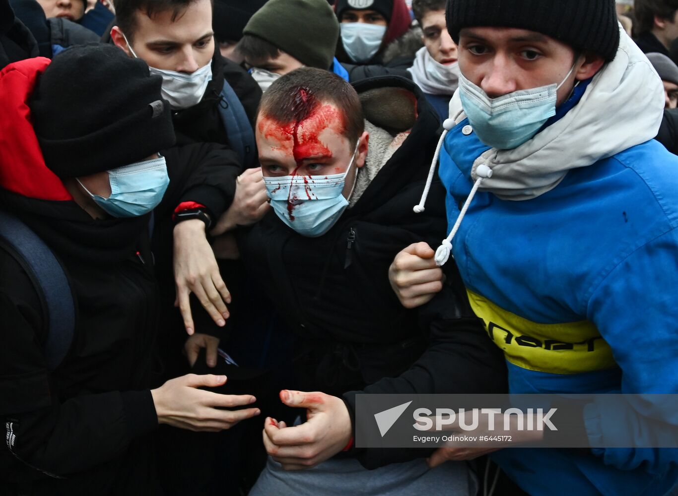 Russia Navalny Supporters Rallies 