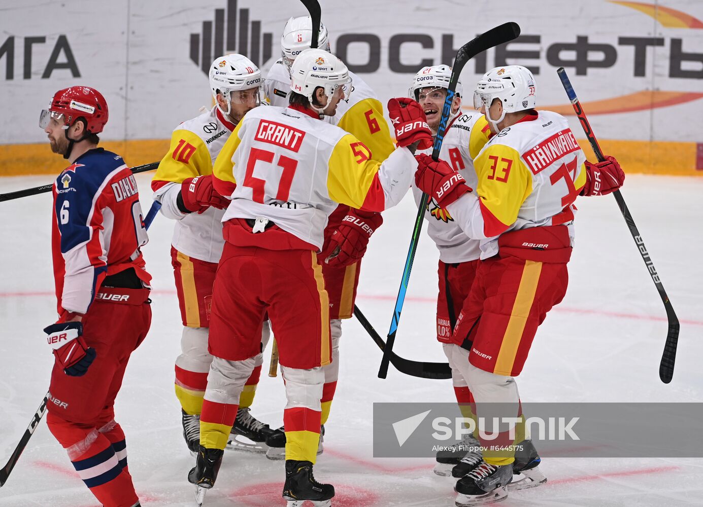 Russia Ice Hockey CSKA - Jokerit