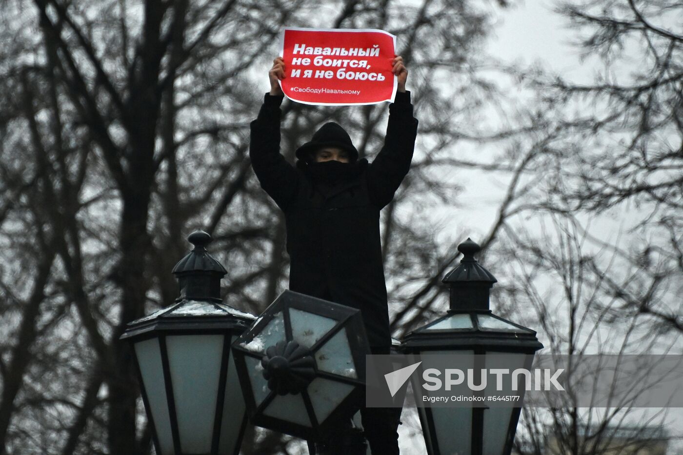 Russia Navalny Supporters Rallies 