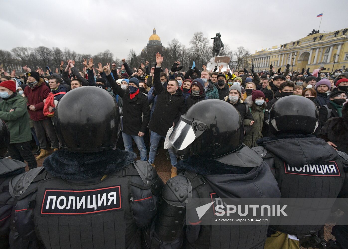 Russia Navalny Supporters Rallies