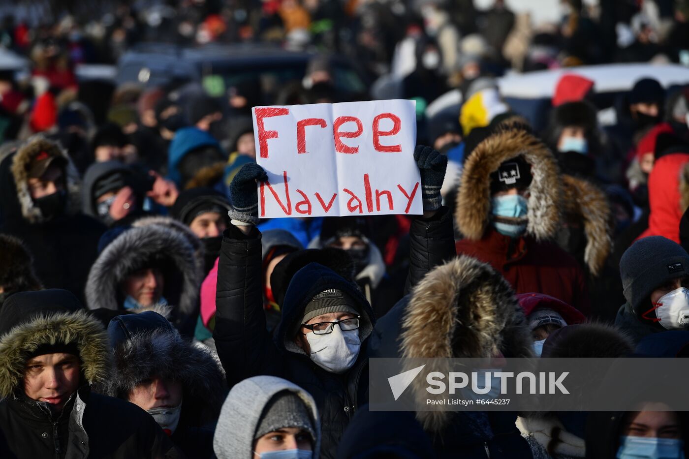 Russia Navalny Supporters Rallies