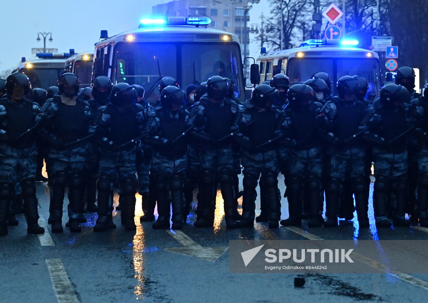 Russia Navalny Supporters Rallies 