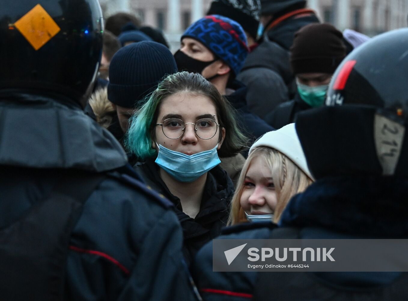 Russia Navalny Supporters Rallies 