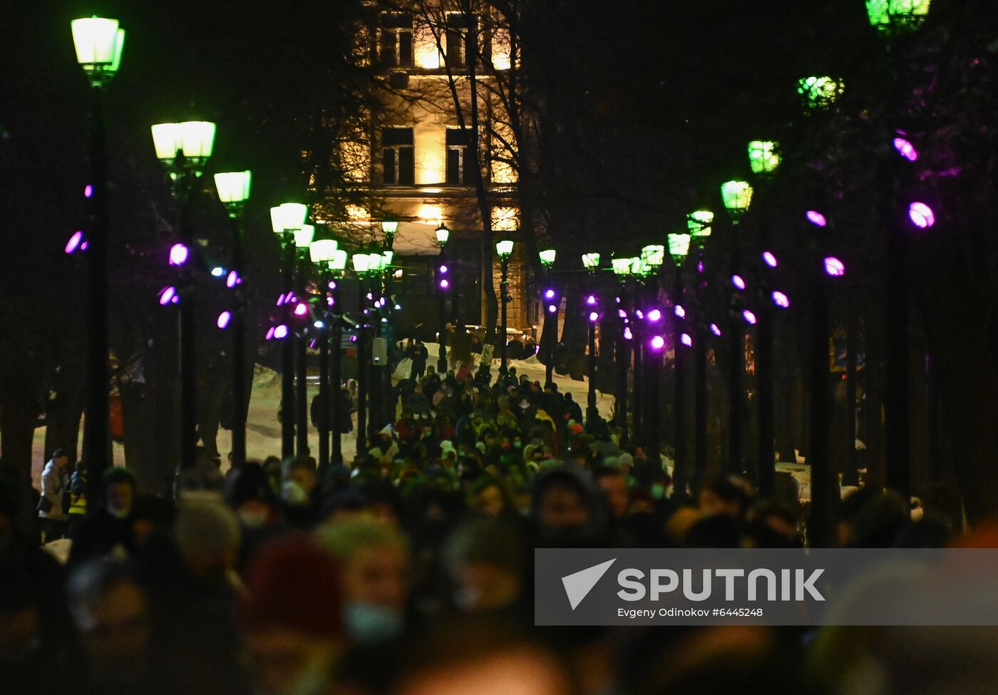 Russia Navalny Supporters Rallies