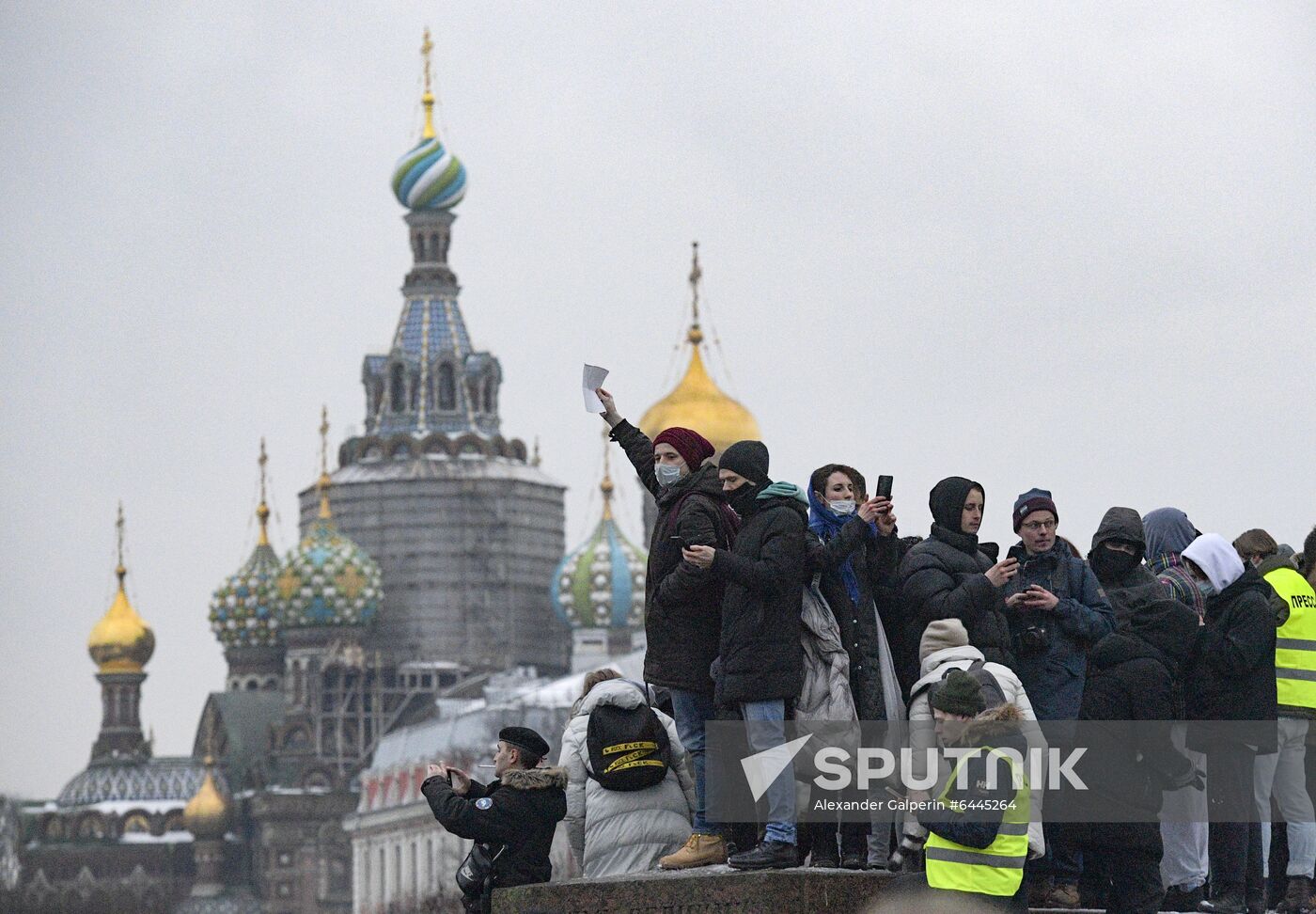 Russia Navalny Supporters Rallies