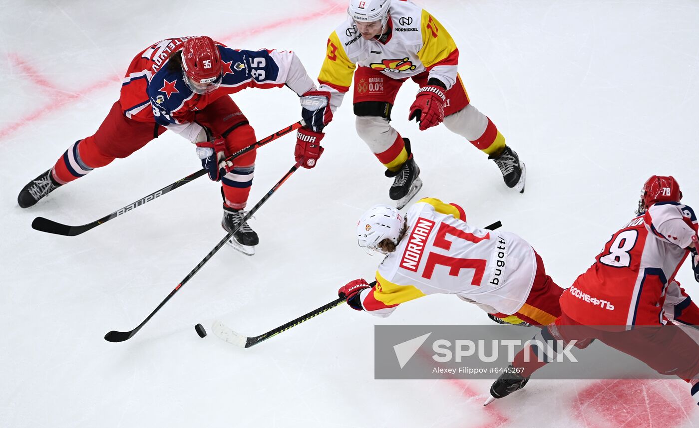 Russia Ice Hockey CSKA - Jokerit