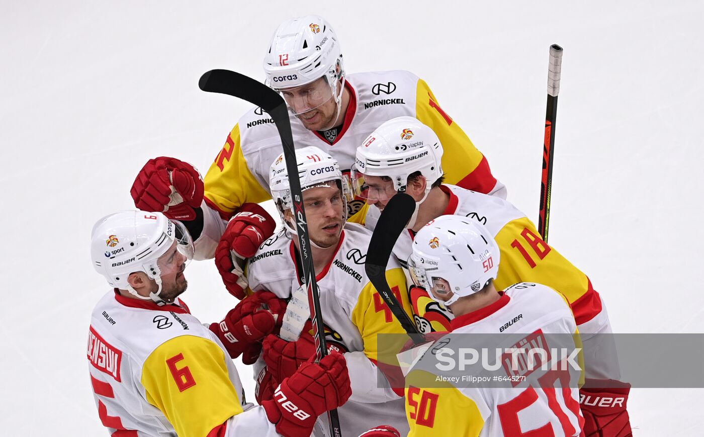 Russia Ice Hockey CSKA - Jokerit