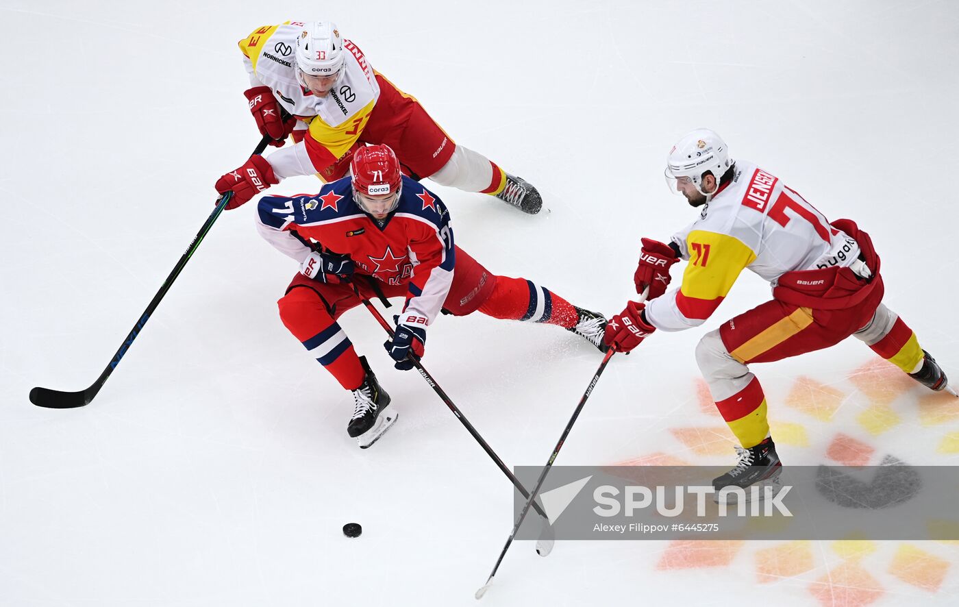 Russia Ice Hockey CSKA - Jokerit