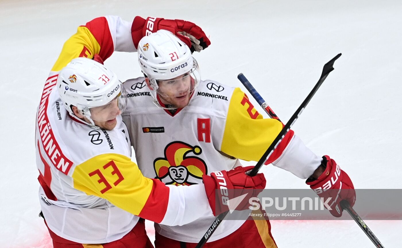 Russia Ice Hockey CSKA - Jokerit
