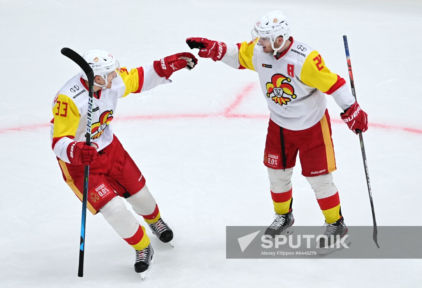 Russia Ice Hockey CSKA - Jokerit