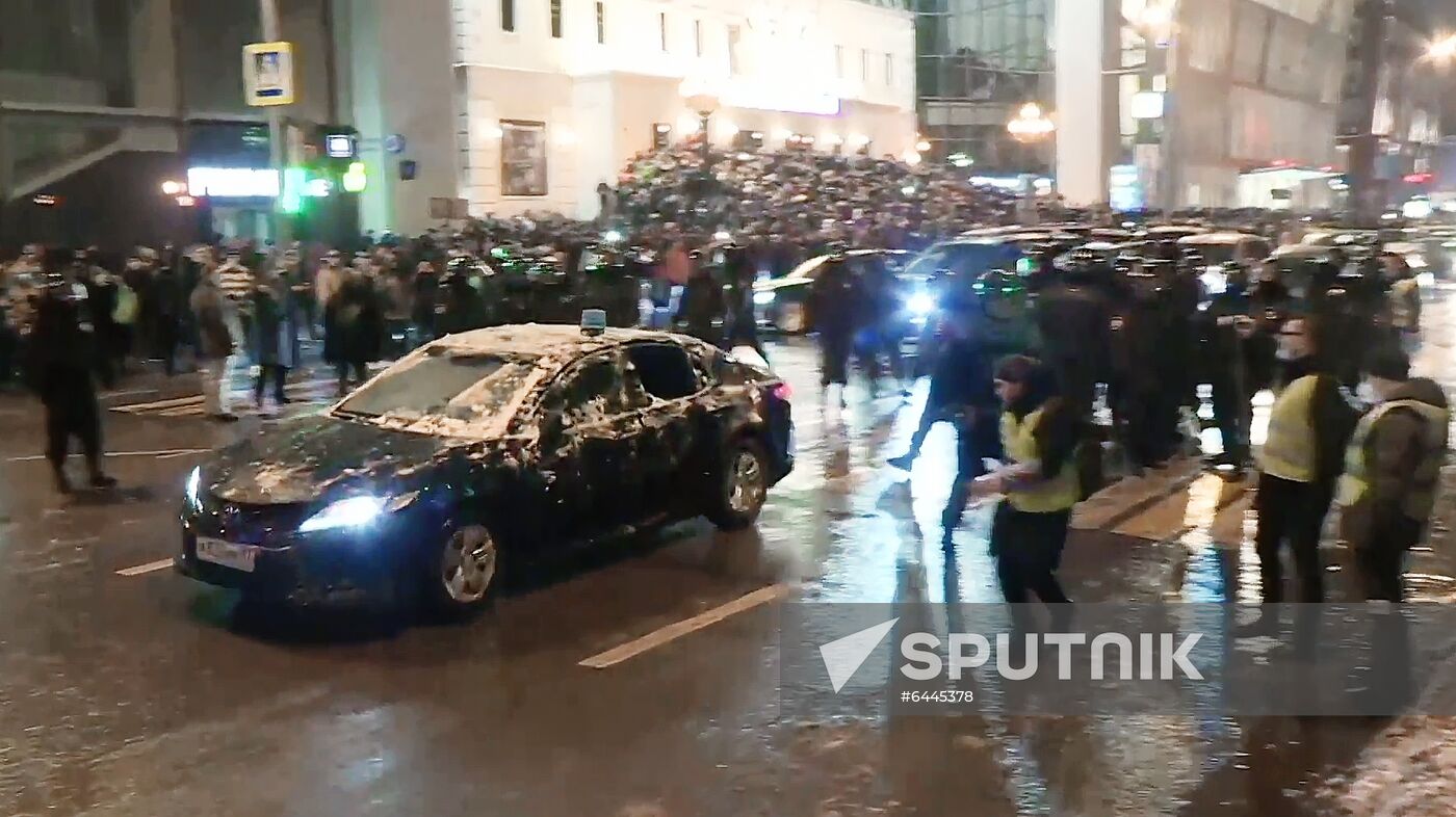 Russia Navalny Supporters Rallies