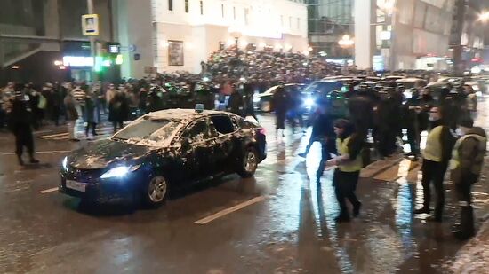 Russia Navalny Supporters Rallies