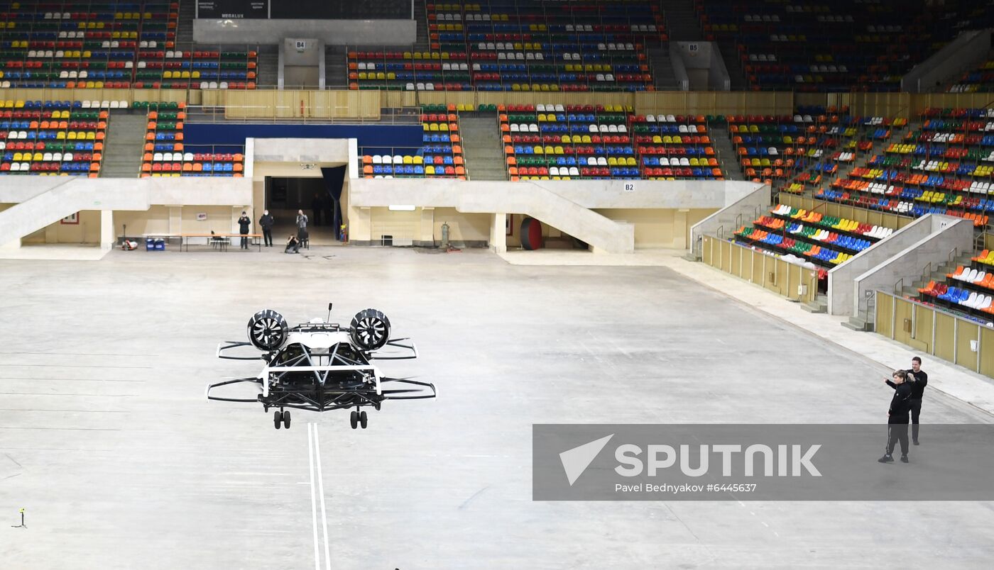 Russia Taxi Drone Test