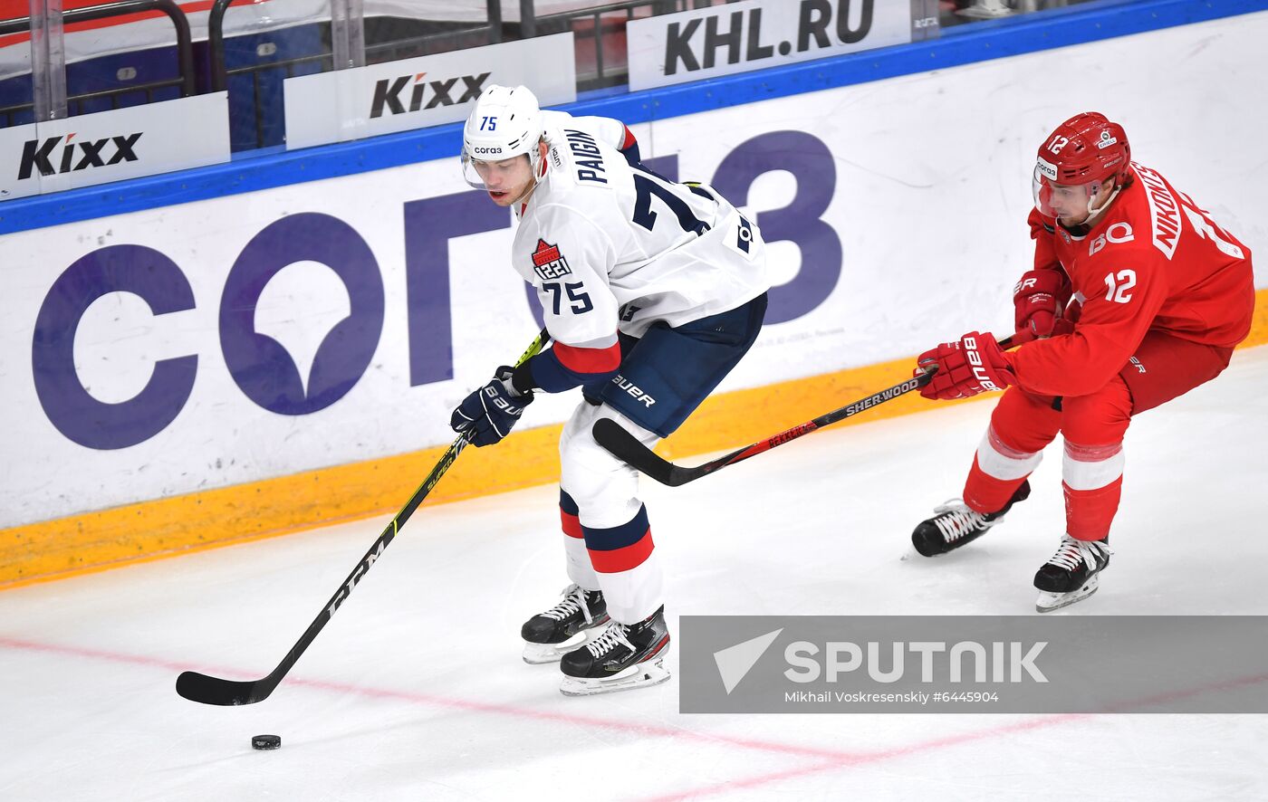 Russia Ice Hockey Spartak - Torpedo