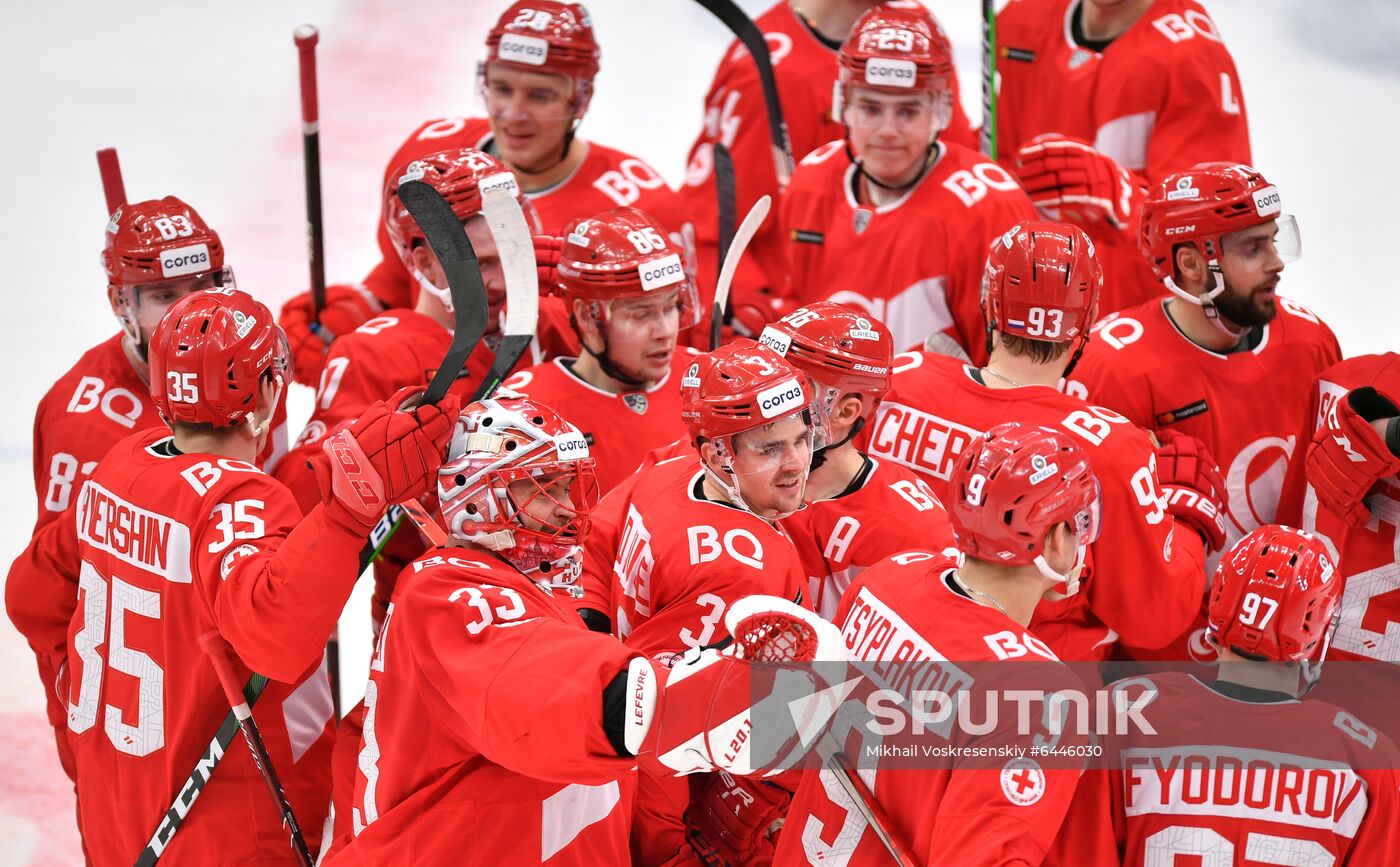 Russia Ice Hockey Spartak - Torpedo