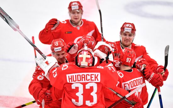 Russia Ice Hockey Spartak - Torpedo