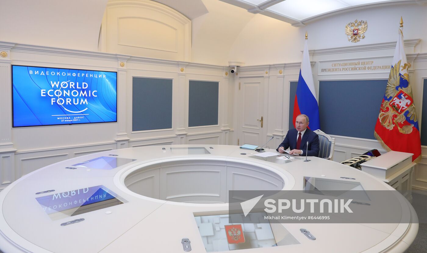 Russia Switzerland Davos Agenda Forum
