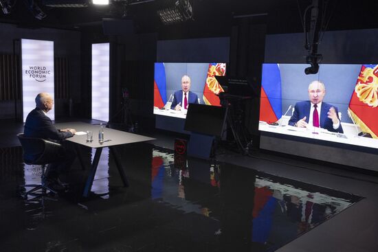 Russia Switzerland Davos Agenda Forum