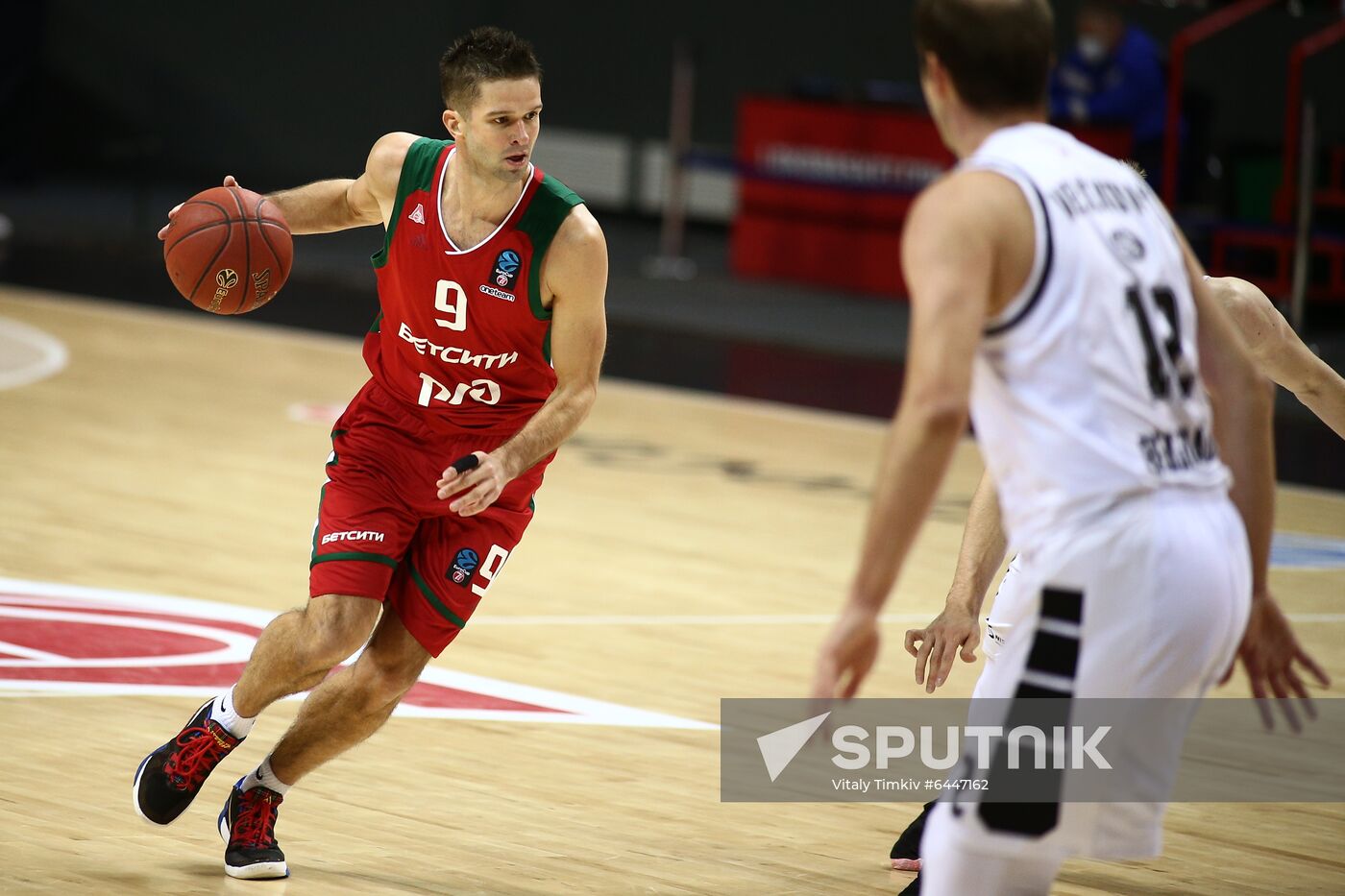 Russia Basketball EuroCup Lokomotiv-Kuban - Partizan