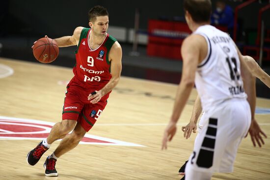 Russia Basketball EuroCup Lokomotiv-Kuban - Partizan