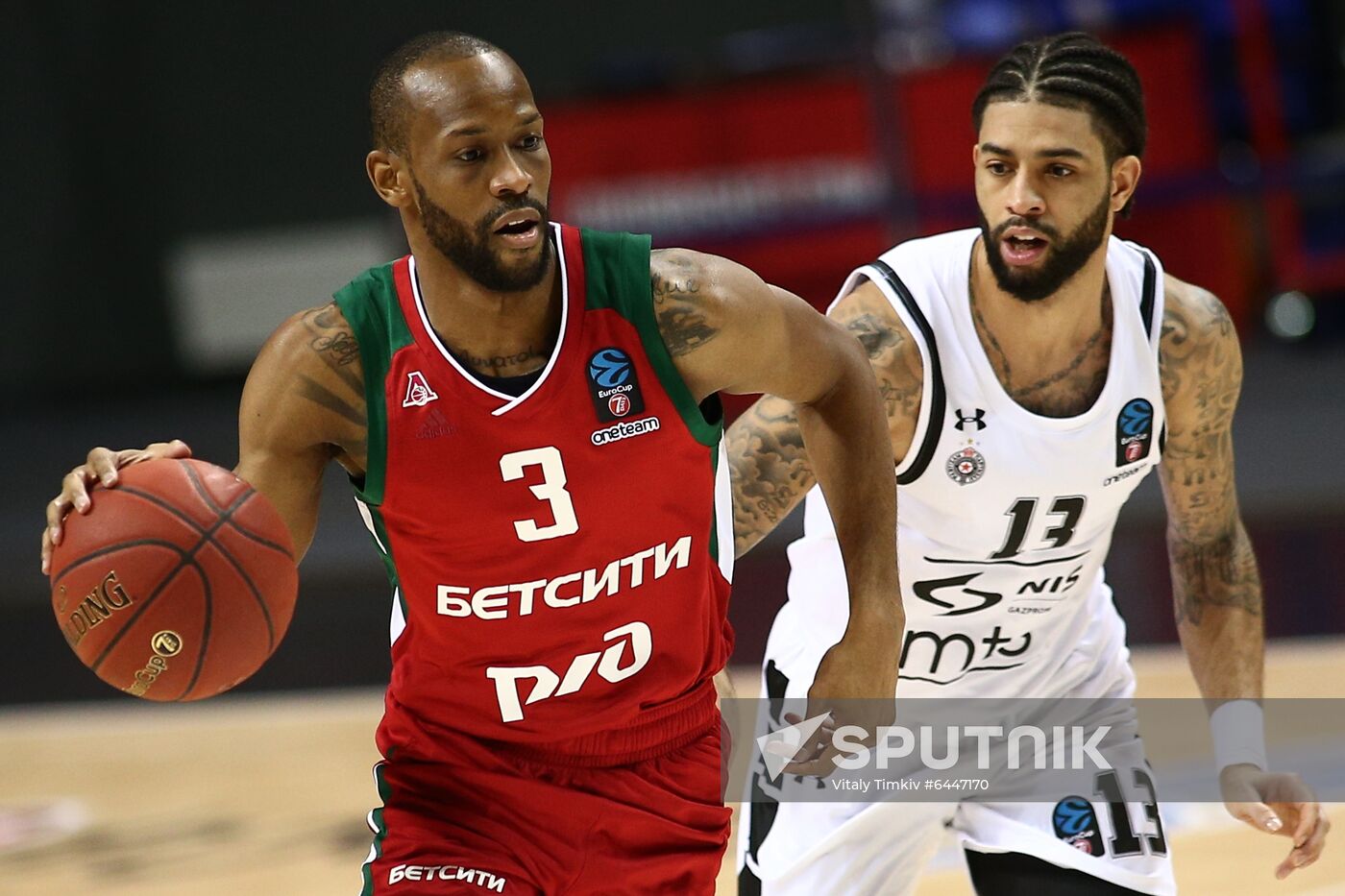 Russia Basketball EuroCup Lokomotiv-Kuban - Partizan