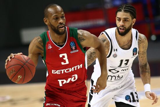 Russia Basketball EuroCup Lokomotiv-Kuban - Partizan