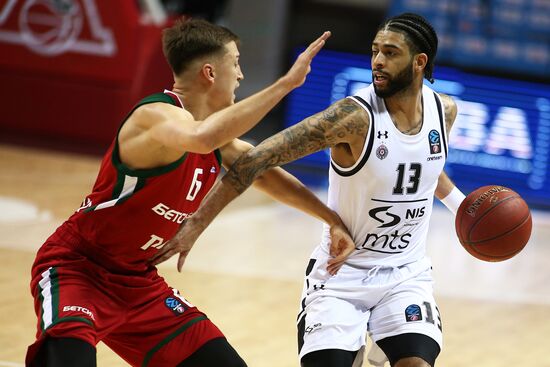 Russia Basketball EuroCup Lokomotiv-Kuban - Partizan