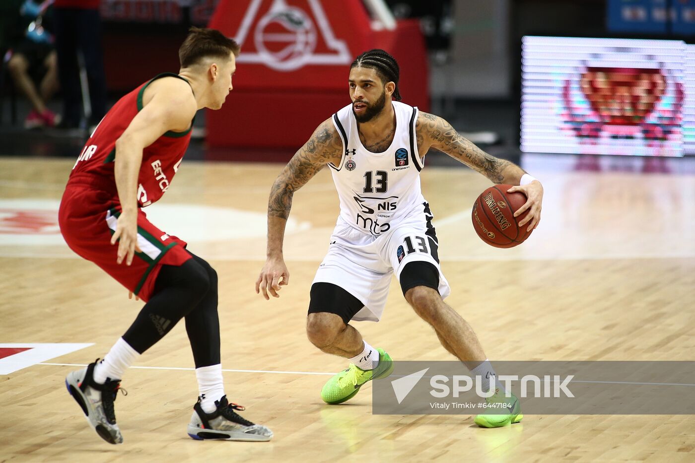 Russia Basketball EuroCup Lokomotiv-Kuban - Partizan
